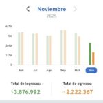 bci ingreso y egresos